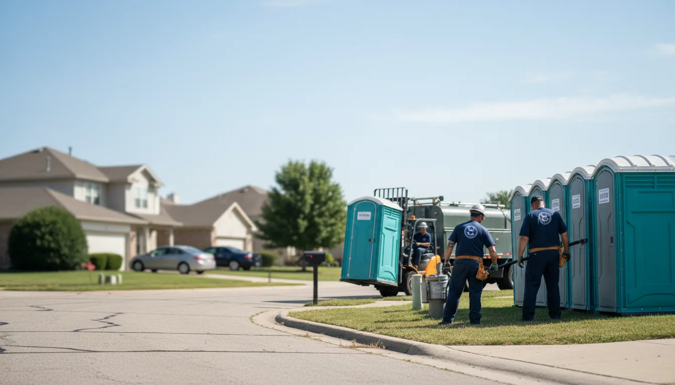 Porta Potty Rental in Taylor Ridge, IL near me